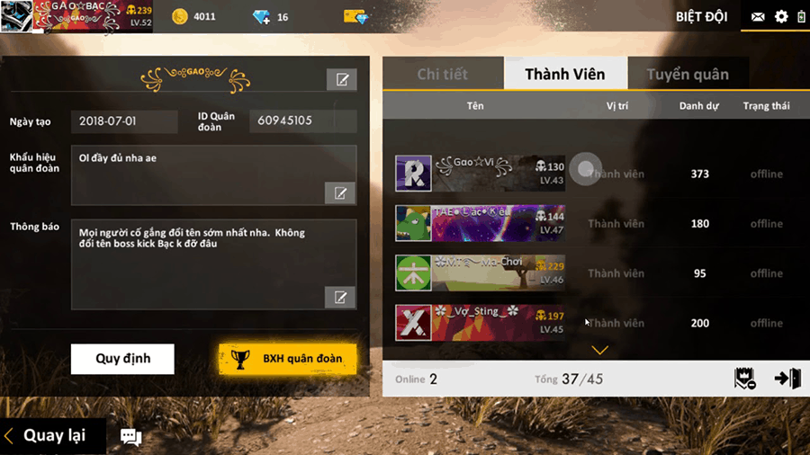 Cách tham gia và rút khỏi quân đoàn trong Free Fire?