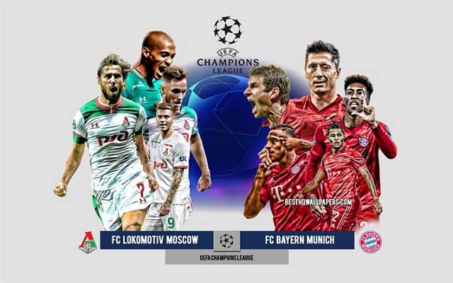 Soi kèo bóng đá Lokomotiv Moscow vs Bayern Munich, 00:55 – 28/10/2020 – Cúp C1 Châu Âu