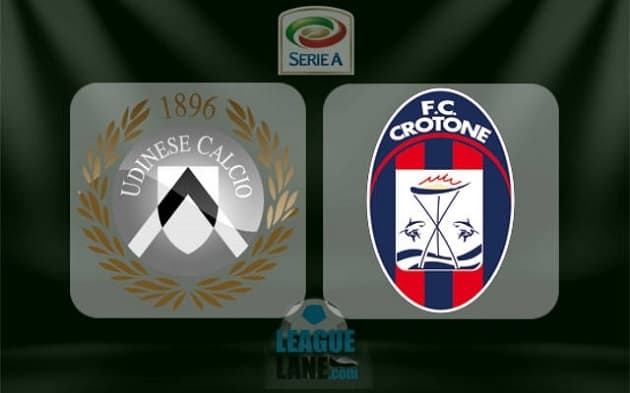 Soi kèo bóng đá Udinese vs Crotone, 00:30 – 16/12/2020 – VĐQG Ý [Serie A]