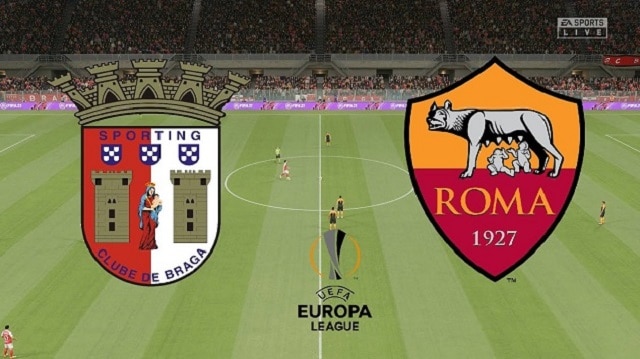 Soi kèo bóng đá Sporting Braga vs AS Roma, 00:55 – 19/2/2021 – Cúp C2 Châu  u